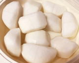 時短で染み染み♡大根とちくわの煮物作り方1写真