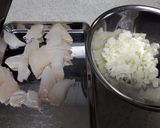 たらハンバーグ〜きのこソース作り方1写真