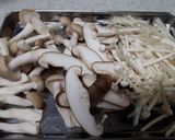たらハンバーグ〜きのこソース作り方5写真