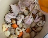 我が家の母の味…筑前煮作り方7写真