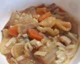 簡単で温まるすいとん入り野菜たっぷり汁！作り方8写真