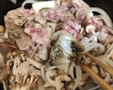 豚肉＆きのこのクリーム煮作り方3写真