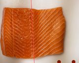 刺身の切り方と刺身とサーモンたっぷり丼作り方1写真
