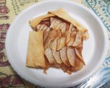 林檎パイ(簡単)包まないオープンパイ作り方9写真