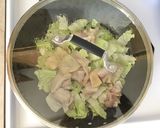 【白菜とろとろ♡】鶏肉と白菜の塩炒め作り方3写真