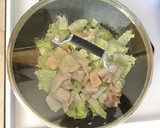 【白菜とろとろ♡】鶏肉と白菜の塩炒め作り方3写真