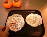 【焼き柿】材料3つで簡単トースターレシピ作り方2写真