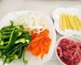 あるもの青椒肉絲作り方1写真