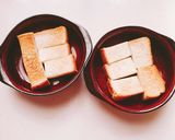 野菜をトッピング、パンでグラタン作り方3写真