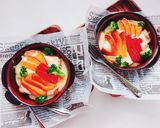野菜をトッピング、パンでグラタン作り方5写真