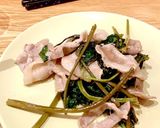 やさしい豚バラ空芯菜炒め作り方9写真
