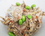 簡単に♪鯖缶とごぼうのおから和え作り方5写真