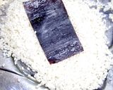 レンジで簡単！甘くてホクホク栗おこわ作り方5写真