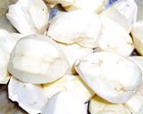 レンジで簡単！甘くてホクホク栗おこわ作り方10写真