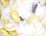 レンジで簡単！甘くてホクホク栗おこわ作り方20写真