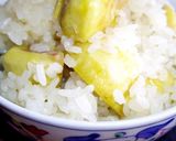 レンジで簡単！甘くてホクホク栗おこわ作り方25写真