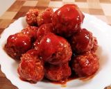 高野豆腐入り肉団子(ケチャップソース)作り方6写真