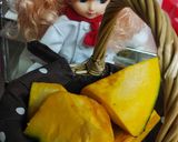 リカちゃん♡かぼちゃのチーズ茶巾ꕤ*.ﾟ作り方1写真