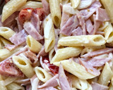 ペンネとトマト・玉ねぎのマカロニサラダ風作り方5写真