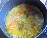 白菜とベーコンの豆乳スープ作り方11写真