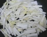 材料2つ☆　白菜とたまごの中華炒め　作り方2写真