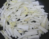 材料2つ☆　白菜とたまごの中華炒め　作り方2写真