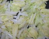 材料2つ☆　白菜とたまごの中華炒め　作り方3写真