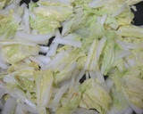 材料2つ☆　白菜とたまごの中華炒め　作り方3写真