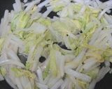 材料2つ☆　白菜とたまごの中華炒め　作り方4写真