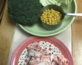 コーン入り肉団子作り方1写真