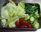 豆乳ゴマダレのサラダうどん☺作り方1写真