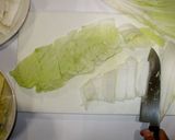 中華風野菜炒め♪簡単白菜豚肉ひき肉作り方3写真