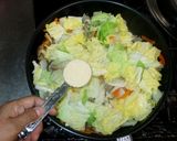 中華風野菜炒め♪簡単白菜豚肉ひき肉作り方13写真