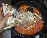 中華風野菜炒め♪簡単白菜豚肉ひき肉作り方8写真