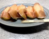 りんごとクリチと生ハムまきまき作り方4写真