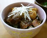 簡単❢豚飯ｯｯ(*'(OO)'*)ﾌﾞﾋ作り方10写真
