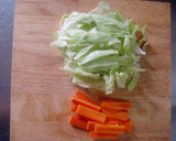 ヘルシー！メンマと野菜の和え物！作り方2写真