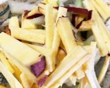 レンジでポークストロガノフ丼作り方2写真