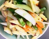 レンジでポークストロガノフ丼作り方6写真