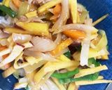 レンジでポークストロガノフ丼作り方9写真