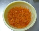№２０　人参の皮でエコヘルシー鶏そぼ丼作り方1写真
