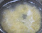 マヨオムレツでトマトソースマカロニのピザ作り方1写真