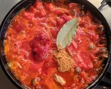 手羽中のトマトチーズ煮込み作り方10写真