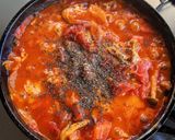 手羽中のトマトチーズ煮込み作り方13写真