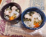 大根菜鶏肉ロール作り方10写真