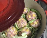 コーン入り肉団子作り方10写真