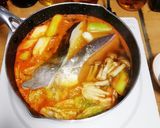韓国キムチチゲ 2作り方6写真