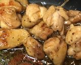 鶏もも肉の小口焼き●蜂蜜＆ガーリック風味作り方3写真