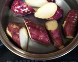 さつまいもと柿のサラダ！作り方1写真