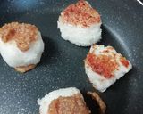 行楽弁当、焼きおにぎり作り方2写真